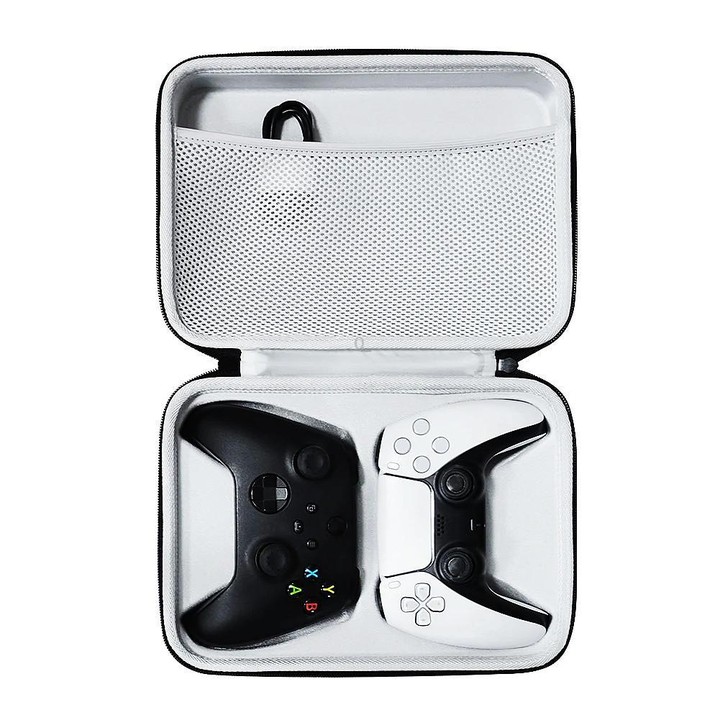 Game Dual Controller Portable Shockproof Hard Shell Travel Case