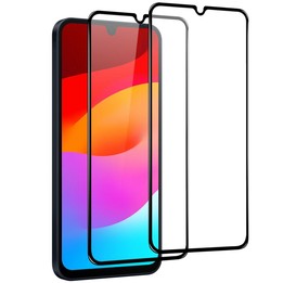 For Samsung Galaxy A17 4G / 5G 2pcs NORTHJO A++ Screen Full Glue Silk Printing Tempered Glass Film