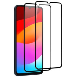 For Samsung Galaxy A07 4G / 5G 2pcs NORTHJO A++ Screen Full Glue Silk Printing Tempered Glass Film