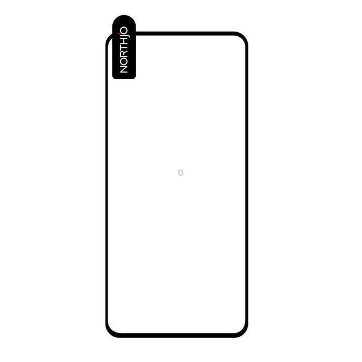 For Samsung Galaxy A57 5G 2pcs NORTHJO A++ Screen Full Glue Silk Printing Tempered Glass Film