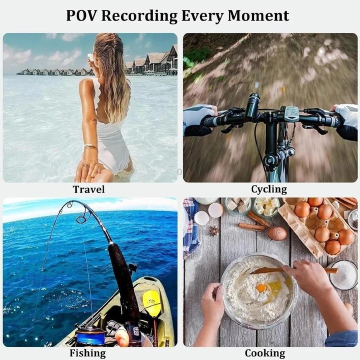 JMARY MG-02 For Action Camera Phone Silicone Necklace Mount Magnetic Neck Holder