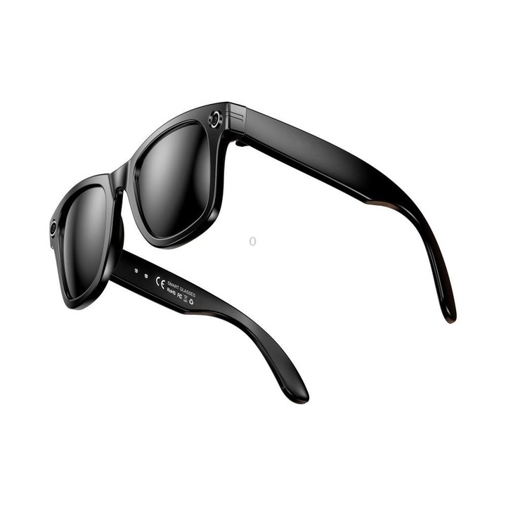 W610 Smart Glasses, Support AI Photo Recognition / AI Smart Translation / Bluetooth Call(Black)