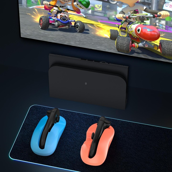 For Nintendo Switch 2 Mini Portable Handle Turns To A Mouse In Seconds(Black)