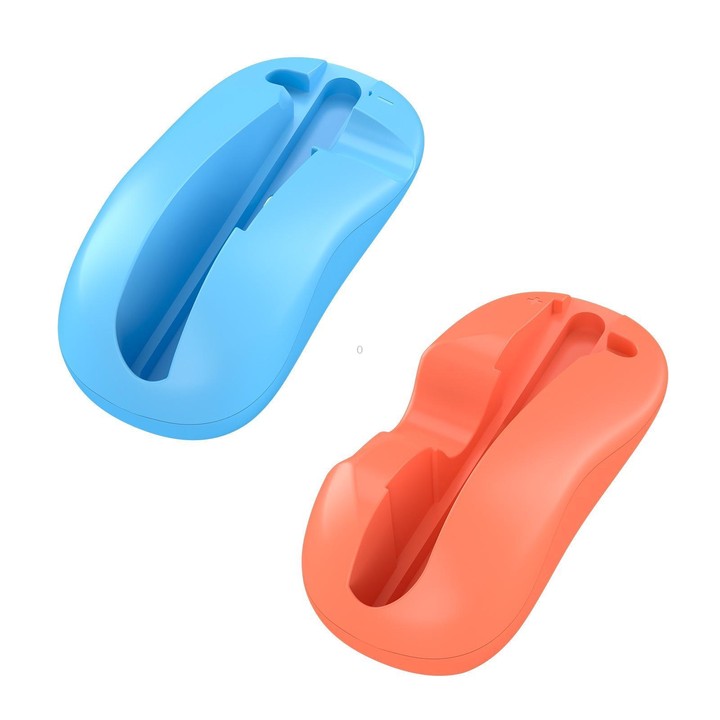For Nintendo Switch 2 Mini Portable Handle Turns To A Mouse In Seconds(Orange Blue)