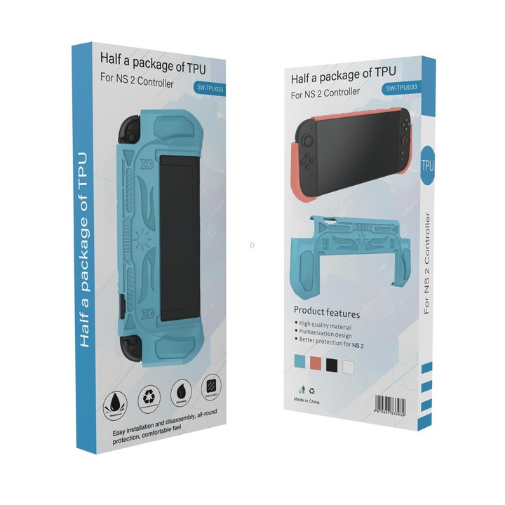 For Nintendo Switch 2 Gaming Handheld TPU Protective Case(Blue)
