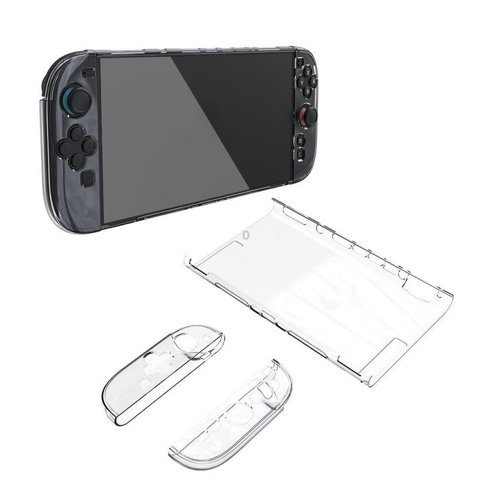 For Nintendo Switch 2 Game Console Split Full Cover Transparent PC Protective Case