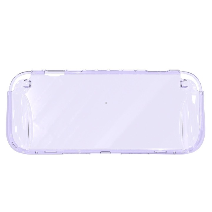 For Nintendo Switch 2 Game Consoles Transparent TPU Protective Case(Translucent Purple)