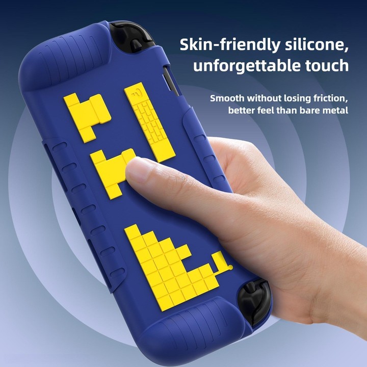 For Nintendo Switch 2 Game Console Anti-Slip And Anti-Drop Liquid Silicone Protective Case(Red White)