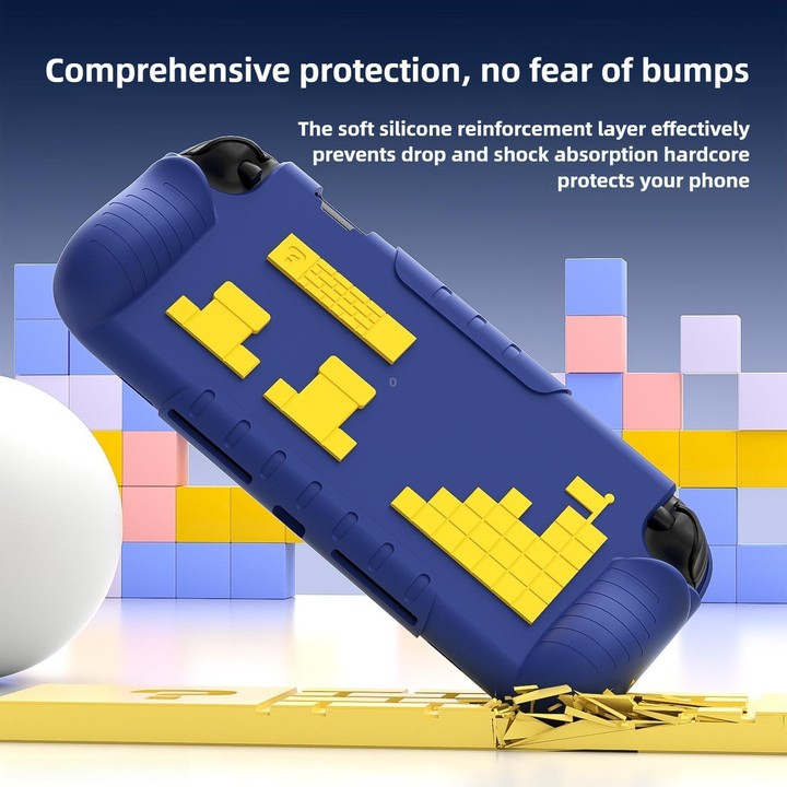 For Nintendo Switch 2 Game Console Anti-Slip And Anti-Drop Liquid Silicone Protective Case(Red White)