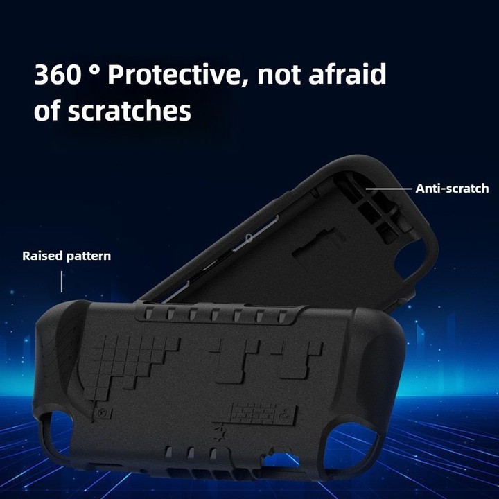 For Nintendo Switch 2 Game Console Anti-Slip And Anti-Drop Liquid EVA Protective Case(Red)