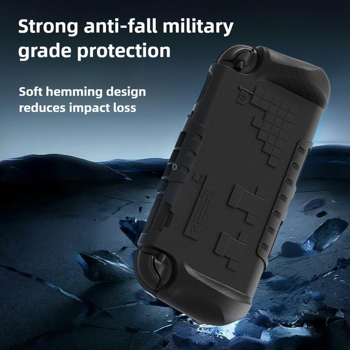 For Nintendo Switch 2 Game Console Anti-Slip And Anti-Drop Liquid EVA Protective Case(Red)