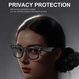 G300 Smart Glasses, Support AI Translation / Take Photos / Voice Calls(Black)