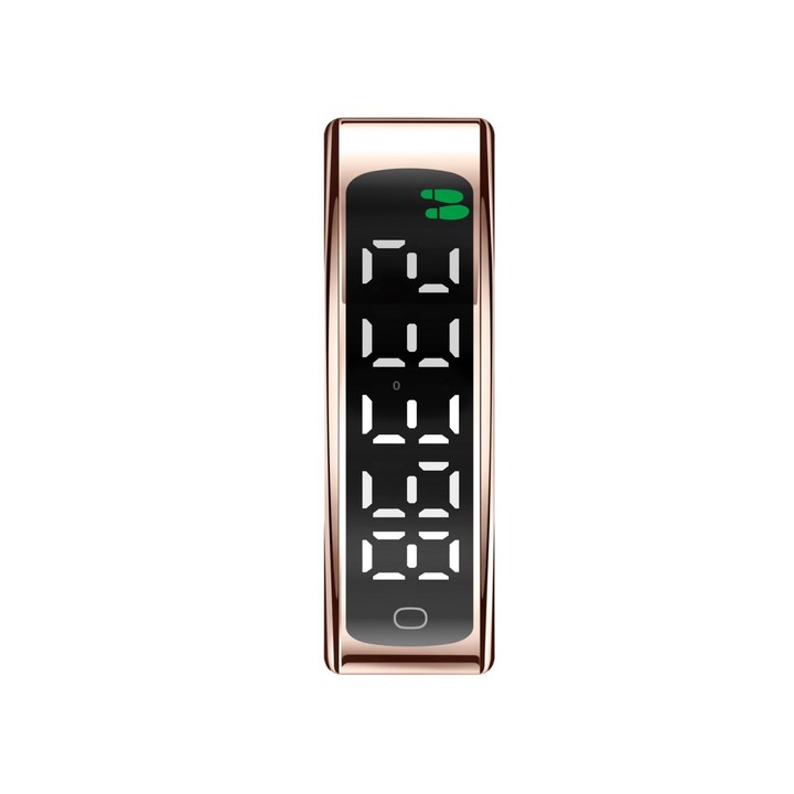 R13 SIZE 11 Smart Ring, Support Heart Rate / Blood Oxygen / Sleep Monitoring / Motion Sensing Game(Rose Gold)