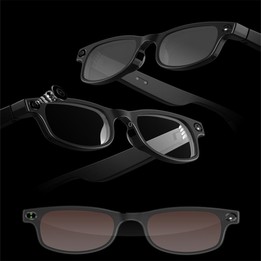G1 Smart Glasses, Support AI Translation / Take Photos / AI Conversation(Black)