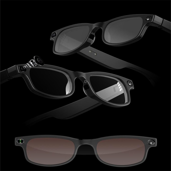 G1 Smart Glasses, Support AI Translation / Take Photos / AI Conversation(Black)