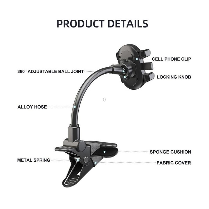 For Electric Guitar Bass Ukulele Piano Panel Live Teaching Universal Phone Holder