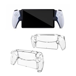 For Sony PS5 Streaming Handheld Console Crystal Clear PC Protective Case(Transparent White)