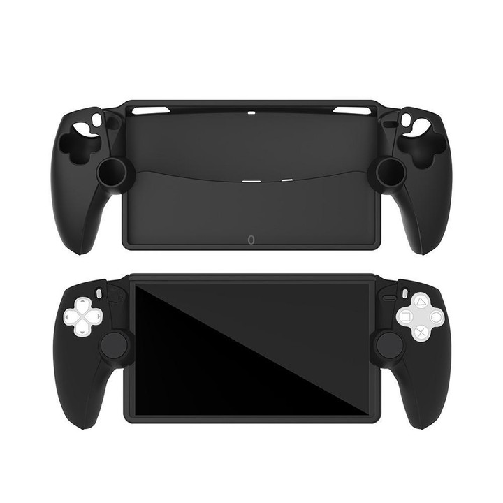 For Sony PS5 Game Console Silicone Protective Case(Black)