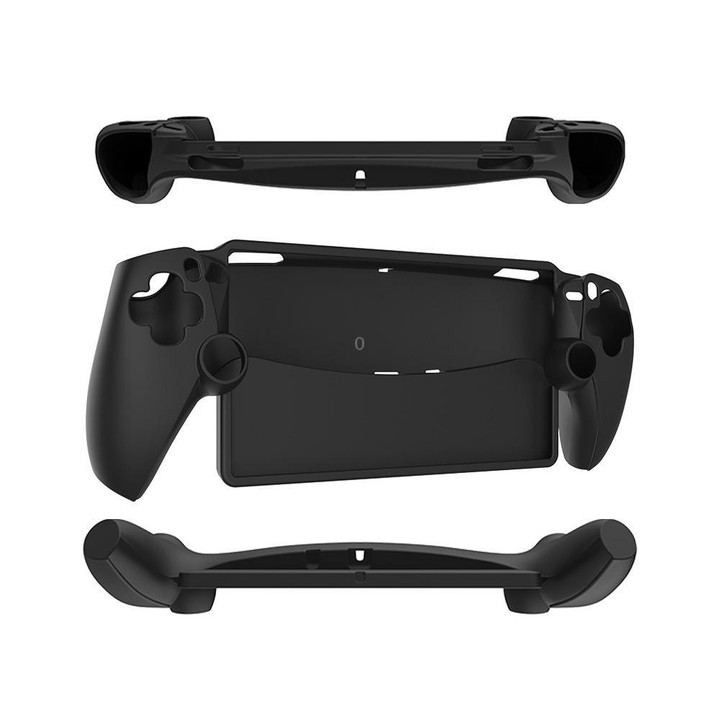 For Sony PS5 Game Console Silicone Protective Case(Black)