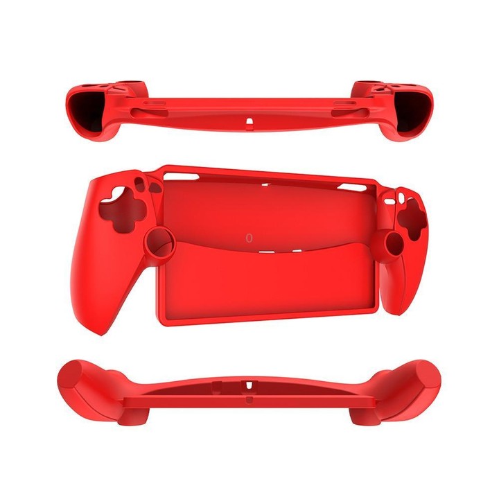 For Sony PS5 Game Console Silicone Protective Case(Red)