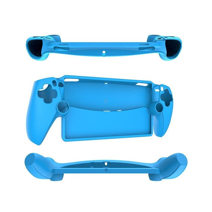 For Sony PS5 Game Console Silicone Protective Case(Blue)