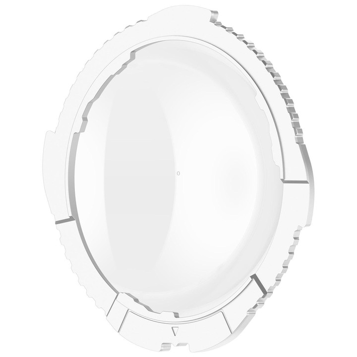 For Insta360 X4 Rotating Optical Tempered Glass Lens Guard Protective Cover(Silver)