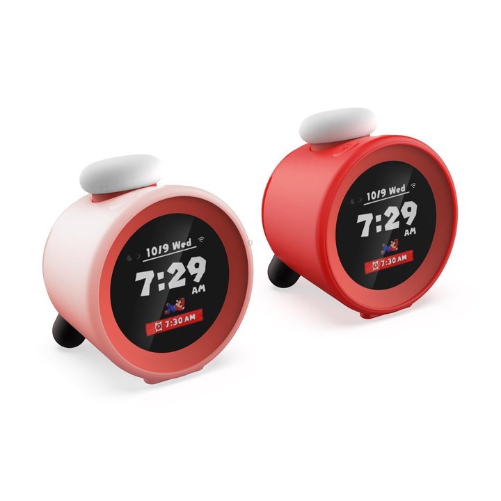 For Nintendo Sound Clock Alarmo DOBE Smart Motion Alarm Silicone Protective Case(Translucent)