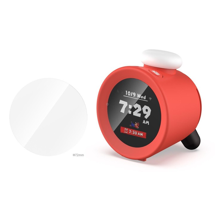 For Nintendo Sound Clock Alarmo DOBE Smart Motion Alarm Tempered Glass Protective Film