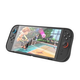 For Nintendo Switch 2 Game Console Anti-slip Integrated TPU Protective Case(Black)