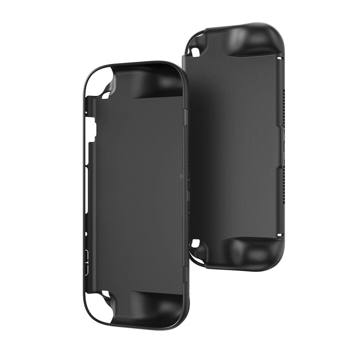 For Nintendo Switch 2 Game Console Anti-slip Integrated TPU Protective Case(Transparent Gray)