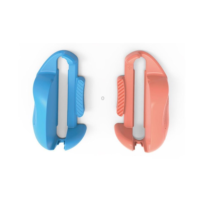 For Nintendo Switch 2 PGTECH Mini Portable Mouse with Left and Right Gaming Hand Controllers(Orange Blue)