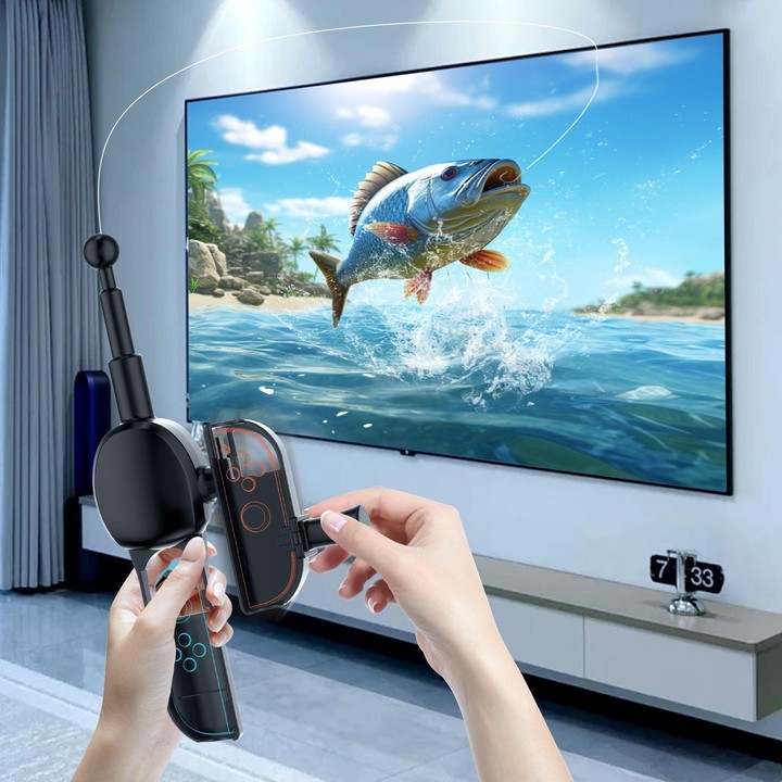 For Nintendo Switch 2 Left and Right Handle Fishing Rod Grip