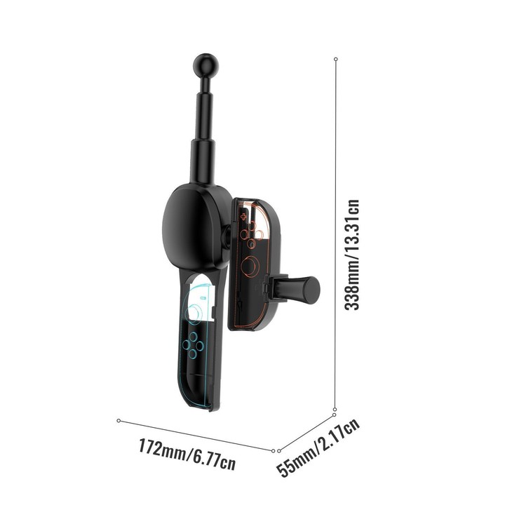 For Nintendo Switch 2 Left and Right Handle Fishing Rod Grip