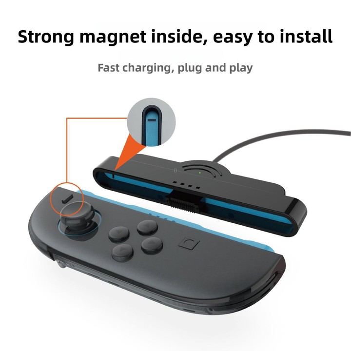 For Nintendo Switch 2 Left and Right Handles Dual Charging Cable