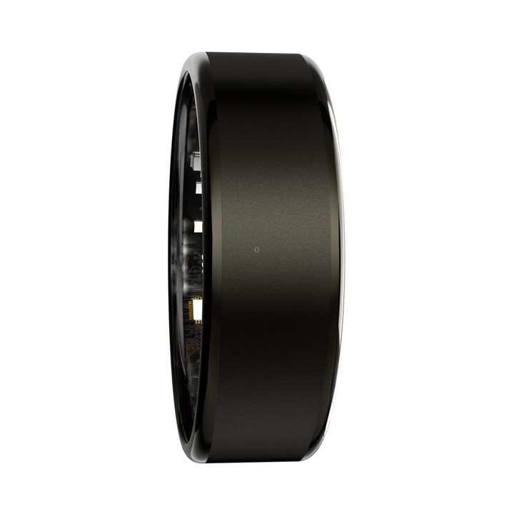 R100 SIZE 13 Smart Ring, Support Heart Rate / Blood Oxygen / Sleep Monitoring / Remote Photography(Black)