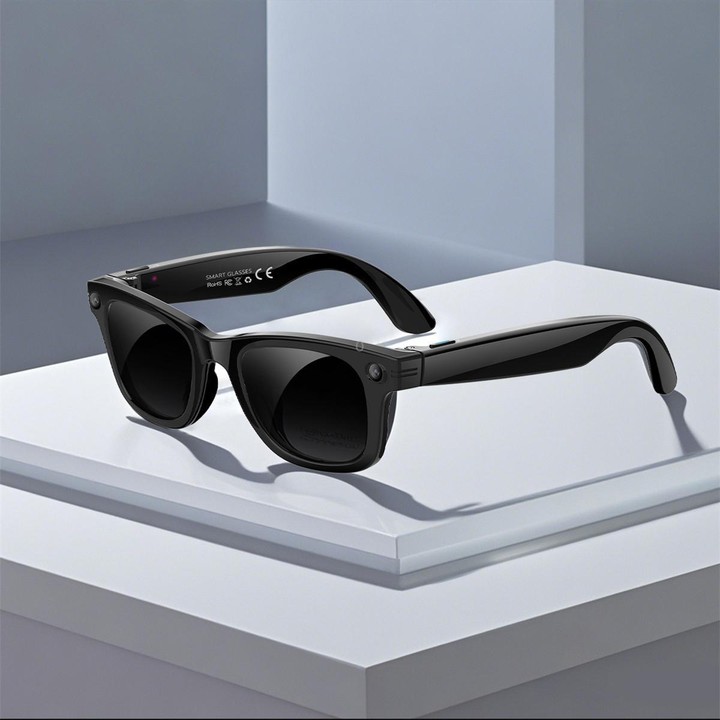 W620 Smart Glasses, Support AI Voice Wake-Up / AI Photo Recognition / AI Intelligent Translation(Photochromic Glass)