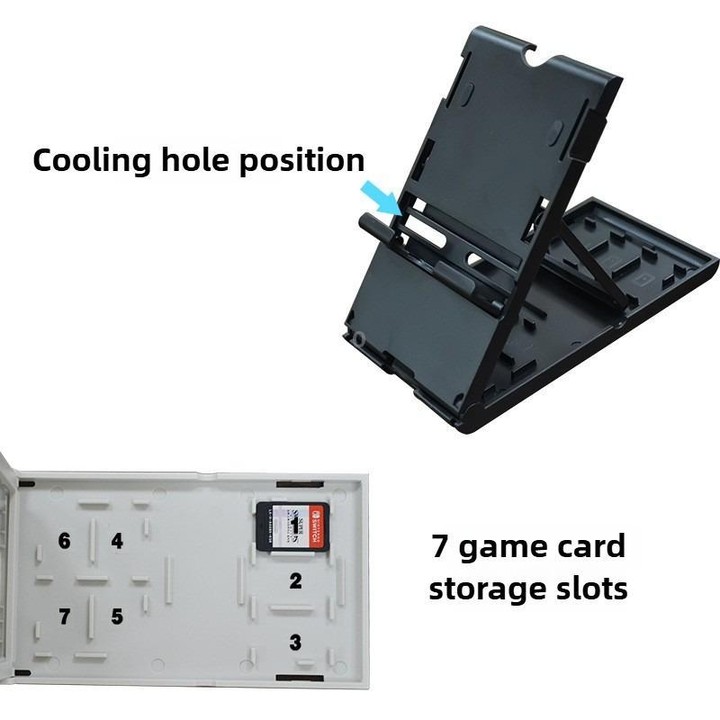 Gaming Handhelds Foldable Portable Stand(White)