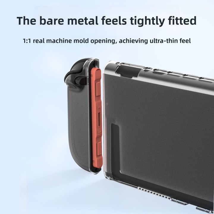For Nintendo Switch 2 Game Console Crystal Clear Split-Style PC Protective Case