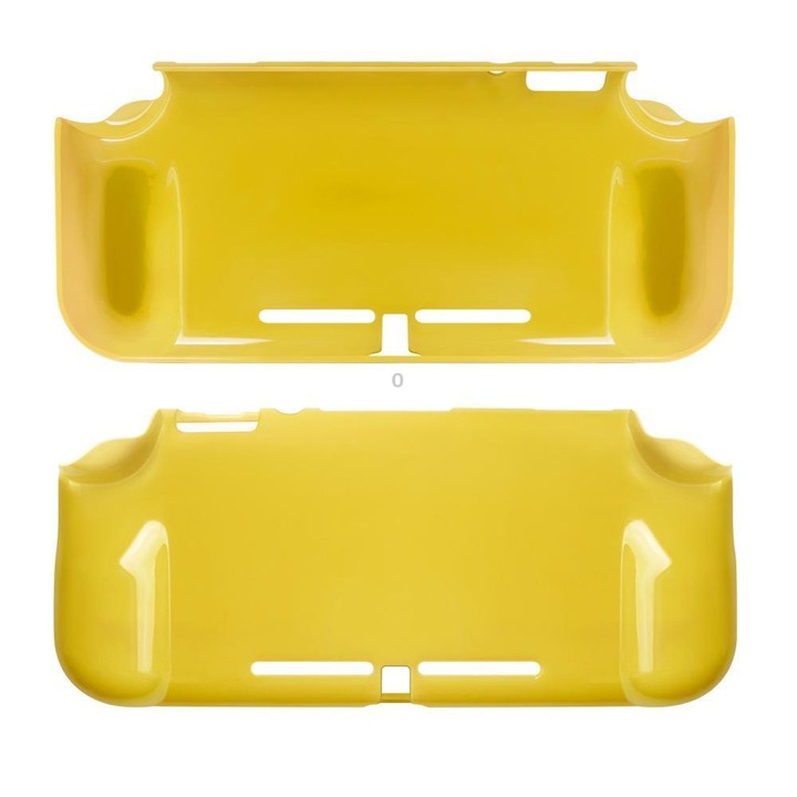 For Nintendo Switch Lite Game Console Semi-Package PC Protective Case(Yellow)