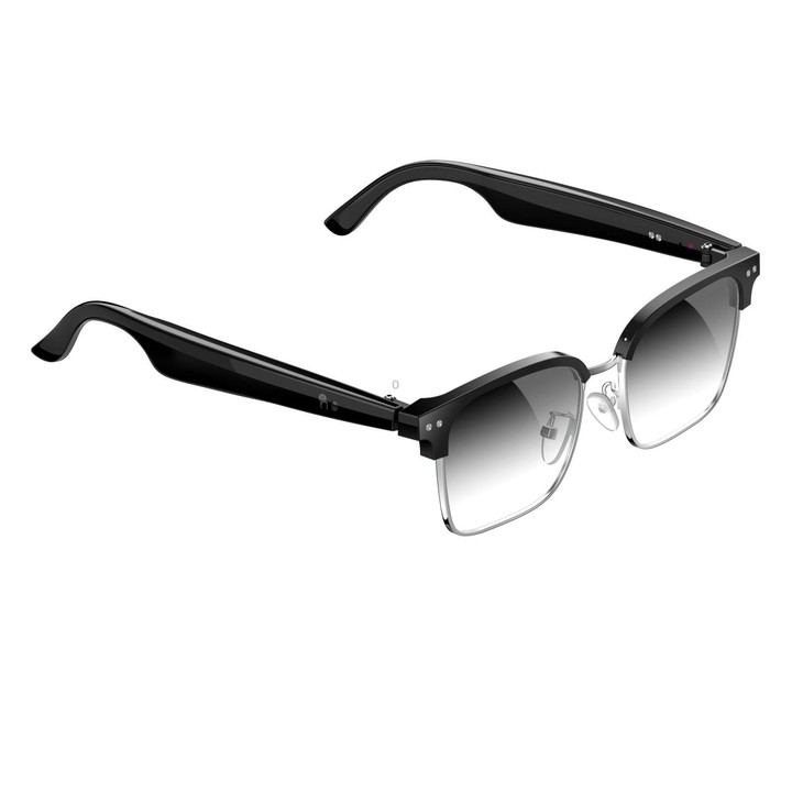 W100D Smart Glasses, Support AI Intelligent Translation / AI Conversation / BT Calling(Photochromic)