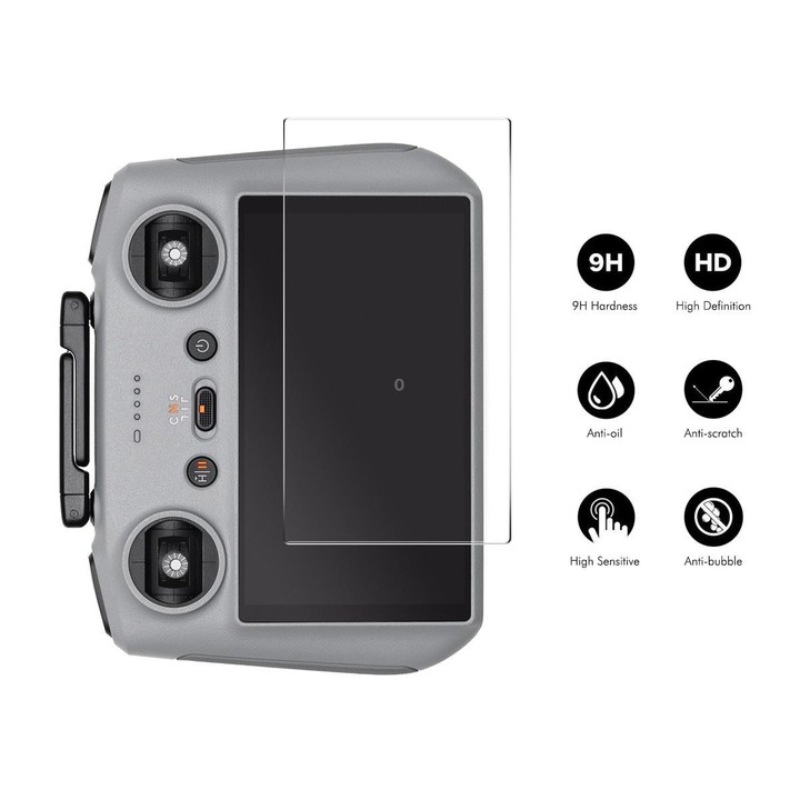 For DJI RC / RC 2 ENKAY Hat-Prince 0.2mm 9H Tempered Glass Screen Protector Film