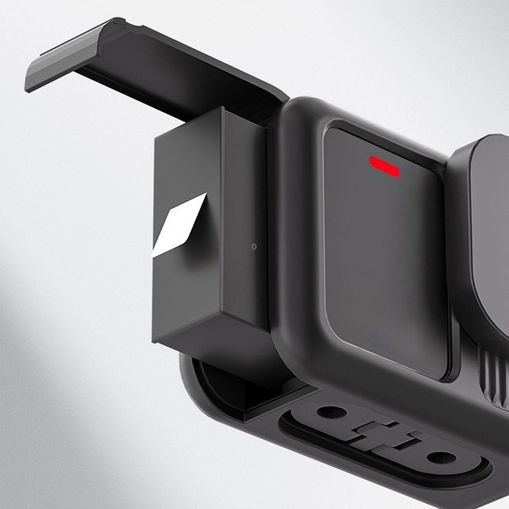 For GoPro HERO13 Black Silicone Protective Cover with Wrist Strap & Lens Cover & Side Interface Cover
