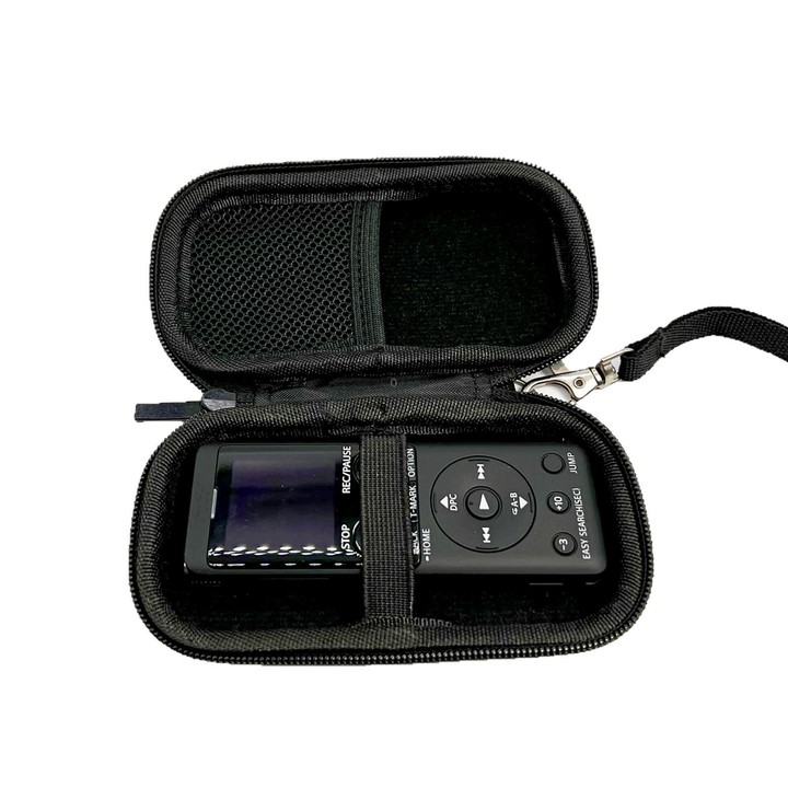 For Sony ICD-UX570 / PX370 Portable Recording Pen Storage Bag Hard Case Protective Bag