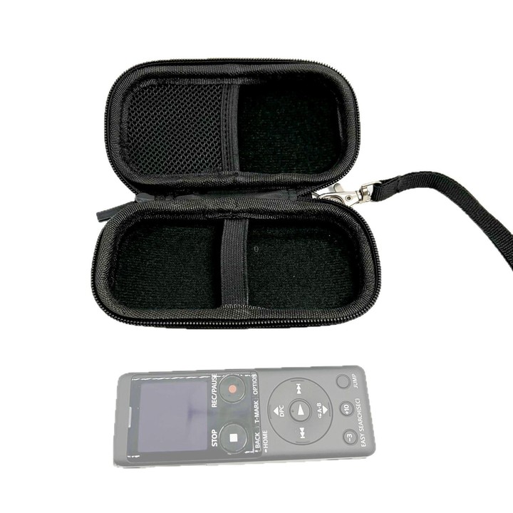 For Sony ICD-UX570 / PX370 Portable Recording Pen Storage Bag Hard Case Protective Bag