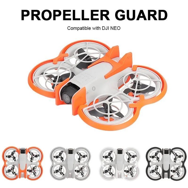 For DJI Neo Propeller Protective Guard Anti-collision Ring Cover(Black)