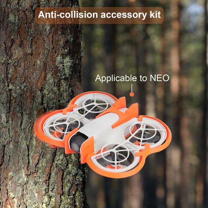 For DJI Neo Propeller Protective Guard Anti-collision Ring Cover(White)