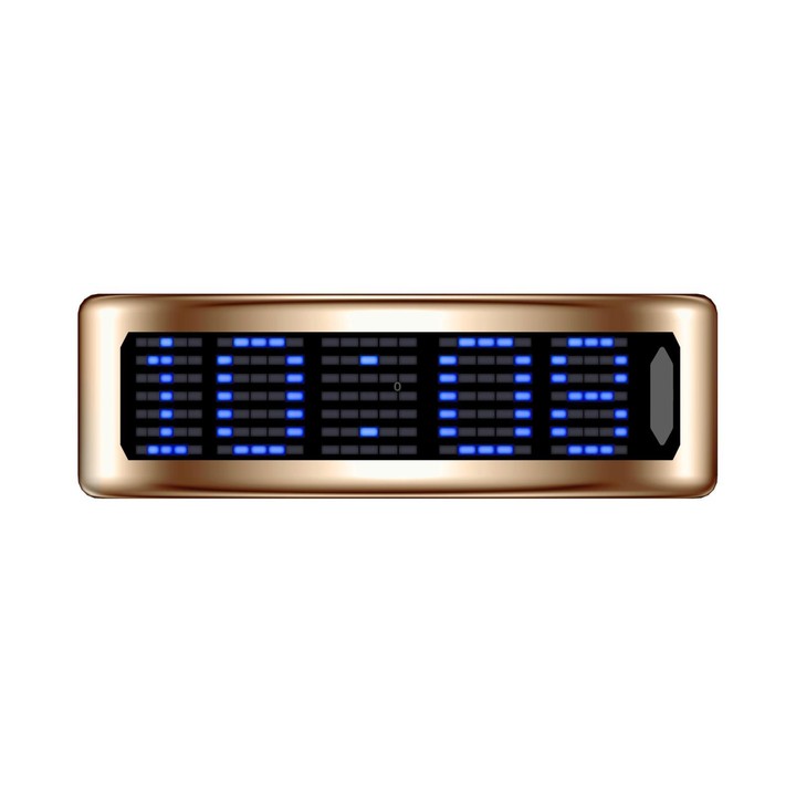 SR16 SIZE 11 Smart Ring, Support Heart Rate / Blood Oxygen / Sleep Monitoring / Multiple Sports Modes(Gold)