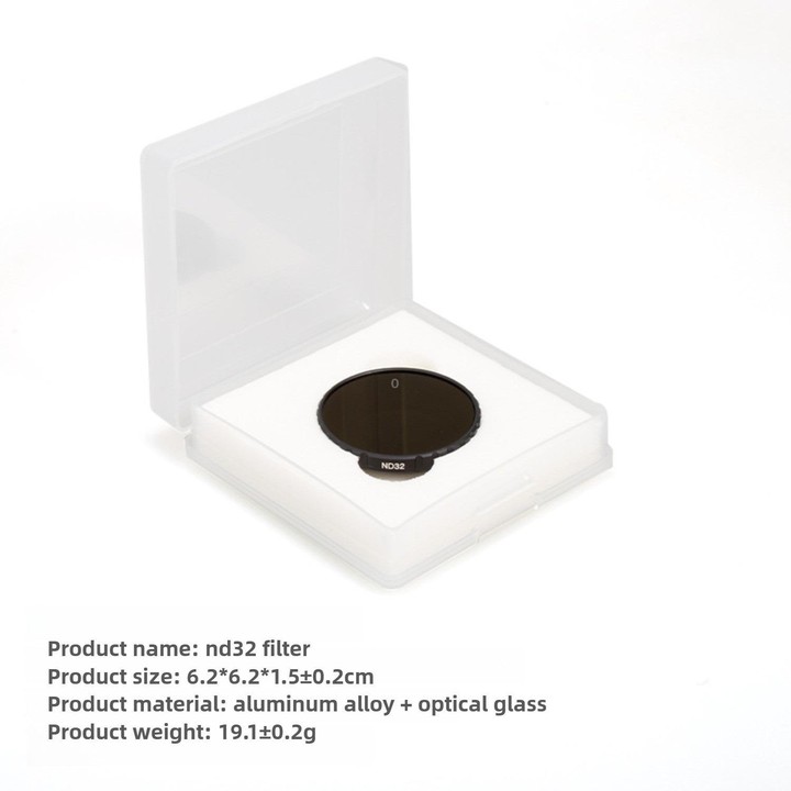 For DJI Osmo Action 6 Lens Protector ND32 Filter