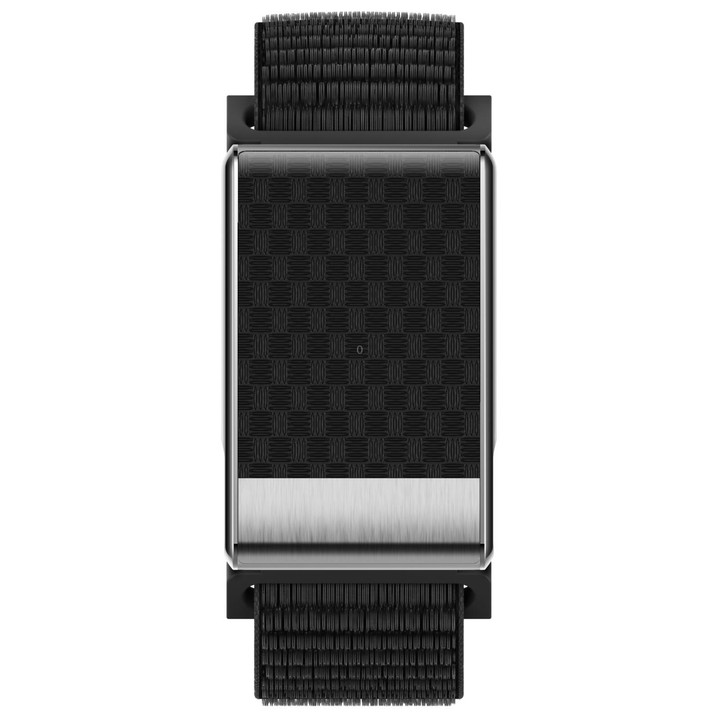 E900 Screenless BT Smart Bracelet Woven Strap, Support ECG Heart Health Analysis / Health Monitoring(Black)