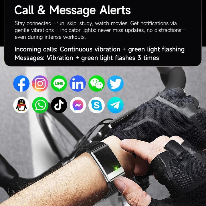 E900 Screenless BT Smart Bracelet Silicone Strap, Support ECG Heart Health Analysis / Health Monitoring(Black)